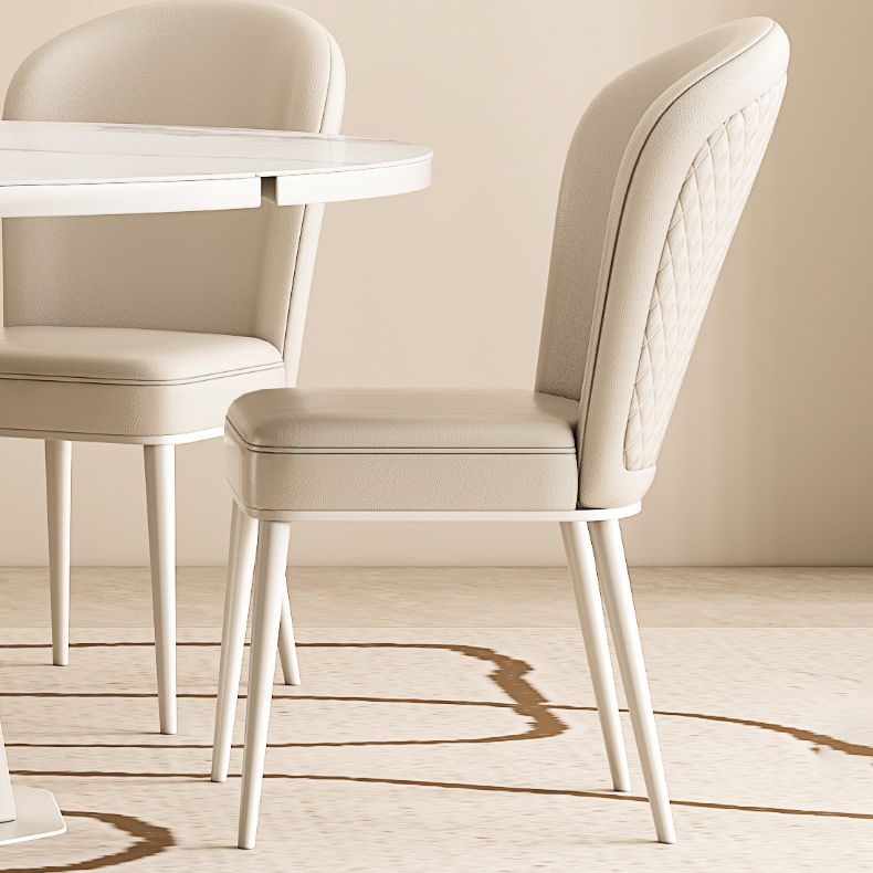 5/7/9/11ホームのための焼結石トップホワイトラウンドダイニングセット