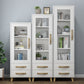 Contemporary Style Standard Bookcase Vertical Book Shelf with Drawer Storage Clearhalo 'Bookcases' 'furn' 'furn_bookcases' 'Furniture' 'furniture_bookcases' 'kitchen' 'kitchen_bookcases' 'Living Room Furniture' 'Office Furniture' 1200x1200_f5280326-ae91-4ad9-a2a4-058afe5b4cd2