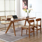 Brown 4 Legs Dining Room Dinner Kitchen Table Modern Dining Room Table Clearhalo 'Dining Tables & Seating' 'Dining Tables' 'dining_table' 'furn' 'furn_dining_table' 'Furniture' 'Kitchen & Dining Furniture' 1200x1200_f5286476-4ed3-4ca9-a2a0-f3624565c4a9