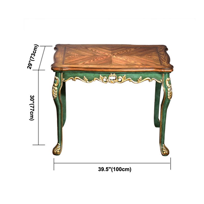 Solid Wood 4-foot Dining Table Midcentury Style Furniture for Indoor Clearhalo ' dining_table' 'Dining Tables & Seating' 'Dining Tables' 'furn' 'furn_dining_table' 'Furniture' 'furniture_dining_table' 'Kitchen & Dining Furniture' 'kitchen&dining_furn' 'kitchen' 'kitchen_dining_table' 1200x1200_f528d01e-8903-4df1-8da9-e0a82ae5b51a