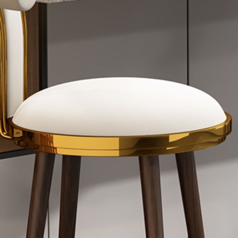 Contatore di sgabelli da barre da bar in metallo contemporaneo per il ristorante