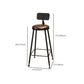 Industrial Style Pub Set 1/5/9 Pieces Solid Wood Pub Dining Set for Indoor Clearhalo 'Bar Furniture' 'furn' 'furn_home_bar_bar_sets' 'Furniture' 'Home Bars & Bar Sets' 'home_bar_bar_sets' 'Kitchen & Dining Furniture' 1200x1200_f52e72c0-369c-481d-b278-ad319feaba62