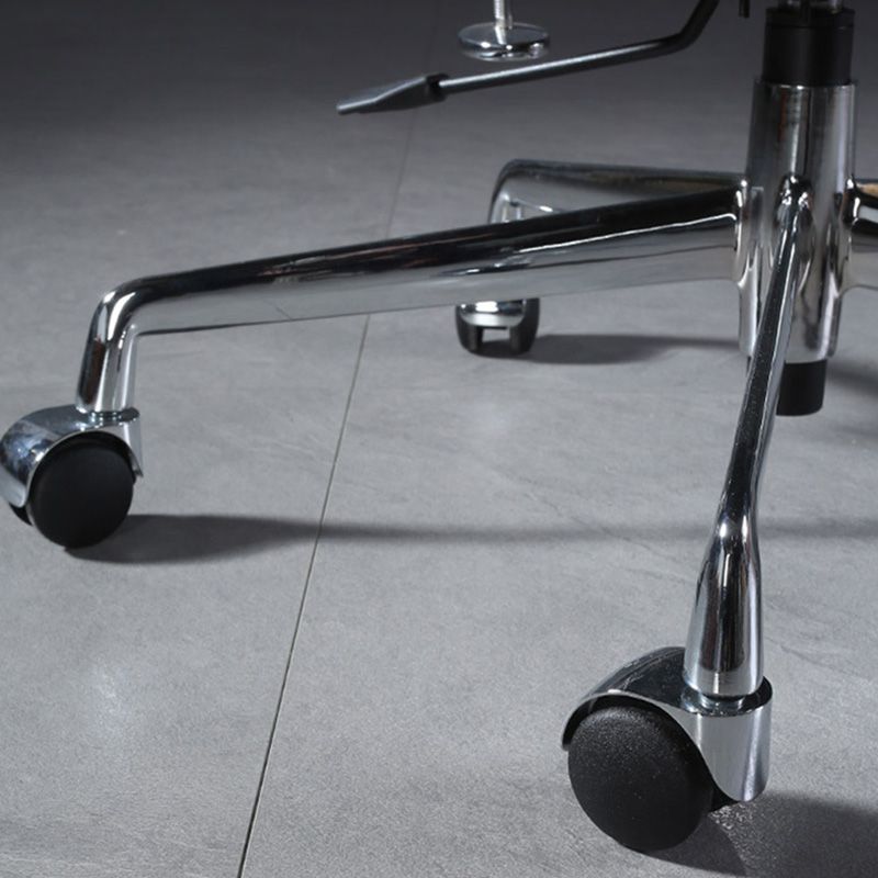 27.16" L x 25.98" W x 36.22" H Genuine Leather Arm Chair with Wheels for Bedroom Clearhalo 'Accent Chairs' 'accent_chairs' 'Chairs & Seating' 'Furniture' 'furniture_accent_chairs' 'Living Room Furniture' 1200x1200_f5306461-a83b-47a6-b69f-1a8da6ac06cb