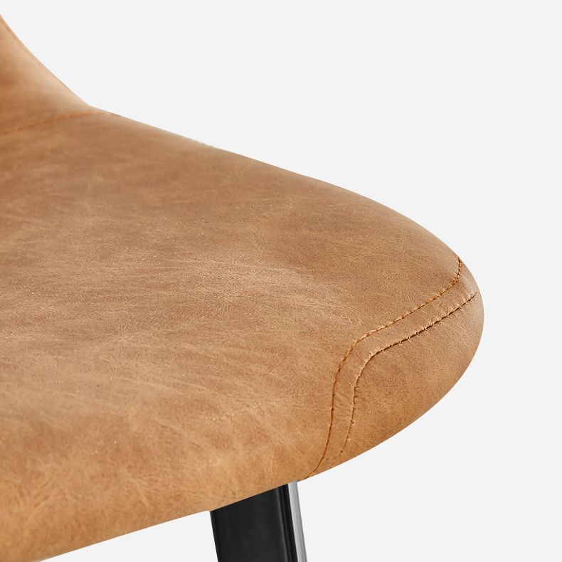 Industrial Bar and Counter Stool Low Back Stool with 4 Legs in Black Clearhalo 'Bar Furniture' 'Bar Stools' 'bar_stools' 'furn' 'furn_bar_stools' 'furniture_bar_stools' 'Kitchen & Dining Furniture' 'kitchen&dining_furn' 'kitchen' 'kitchen_furn' Furniture' 1200x1200_f533895d-330b-4384-8ecf-2edabf19350d