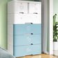 Pink and Blue Non-Hanging Armoire Modern Plastic Storage Cabinet with Drawers Clearhalo 'Armoires & Wardrobes' 'armoires_wardrobes' 'Bedroom Furniture' 'furn' 'furn_armoires_wardrobes' 'Furniture' 1200x1200_f5339be7-6689-4066-b361-9499eb191282