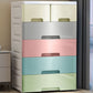 Non-Hanging Wardrobe Armoire Modern Plastic Storage Cabinet with Legs