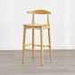 Industrial Style Counter Chair Solid Wood Footrest Counter Stool for Restaurant Clearhalo 'Bar Furniture' 'Bar Stools' 'bar_stools' 'furn' 'furn_bar_stools' 'Furniture' 'Kitchen & Dining Furniture' 1200x1200_f53d94d0-5f3c-4583-b4b3-c797602f5329