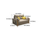 Convertible Contemporary Flared Arm Linen Sofa Bed with Storage in Brone Clearhalo 'furn' 'furn_sofas' 'Furniture' 'Living Room Furniture' 'Sofa' 'sofas' 1200x1200_f53df612-258f-4a0d-96d6-1e0e13dadd85
