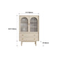 Contemporary Dining Buffet with Drawers Wood Buffet Server for Kitchen Clearhalo 'buffet_sideboard' 'Buffets & Sideboards' 'furn' 'furn_buffet_sideboard' 'Furniture' 'Kitchen & Dining Furniture' 1200x1200_f53fbcf4-dba0-4e4d-b97f-9d88ebc99253