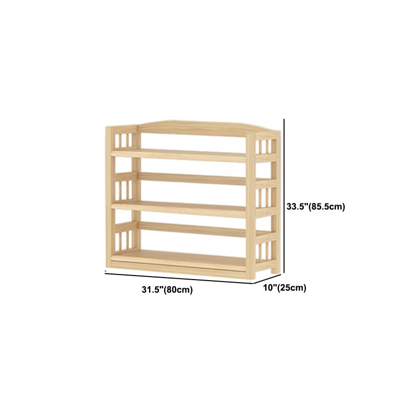 Contemporary Pine Shelf Bookcase Standard Natural Open Bookcase Clearhalo 'Bookcases' 'furn' 'furn_bookcases' 'Furniture' 'Office Furniture' 1200x1200_f541971c-d497-4627-820a-e3d592f97705