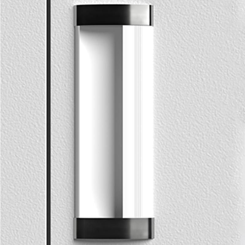 Contemporary Style Metal Wardrobe White Colour Wardrobe Closet for Home Clearhalo 'Armoires & Wardrobes' 'armoires_wardrobes' 'Bedroom Furniture' 'furn' 'furn_armoires_wardrobes' 'Furniture' 1200x1200_f5420915-67ed-447a-8d9d-5a07bf424231