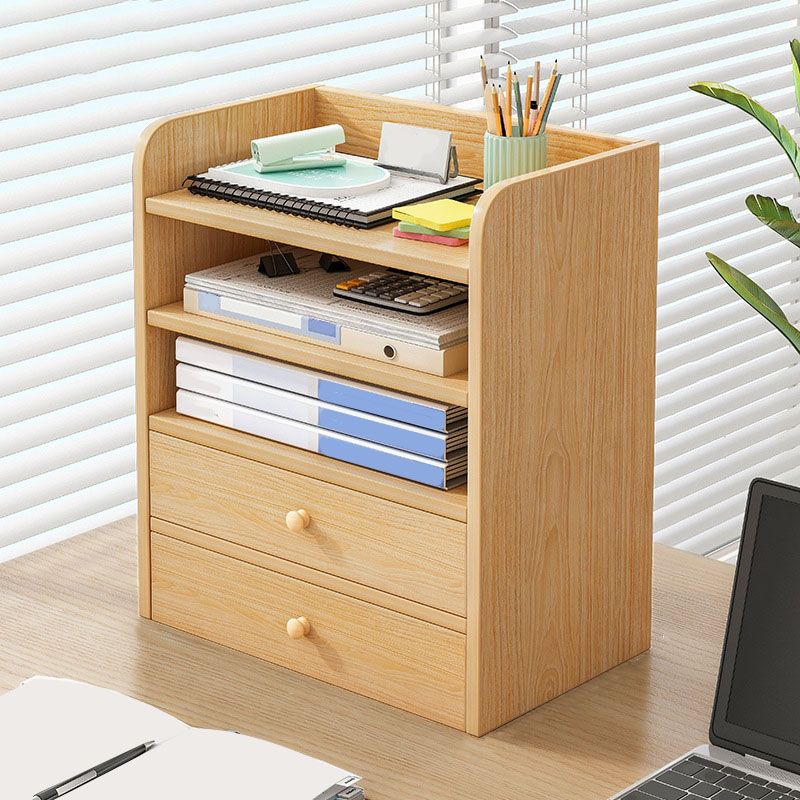 Mobile mobile contemporaneo archivio verticale in legno con archiviazione