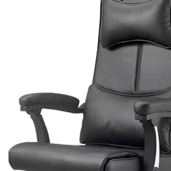 Contemporary Office Chair Tilt Mechanism Footrest Pillow Included Executive Chair Clearhalo 'furn' 'furn_office_chair' 'Furniture' 'Office Chairs' 'Office Furniture' 'office_chair' 1200x1200_f54c2003-f085-4923-81f3-cb022f9135a9