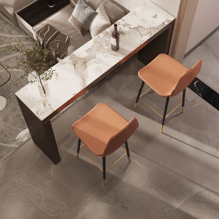 Modern Stone Bistro Set 1/2/3 Pieces Rectangle Living Room Pub Dining Set