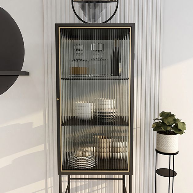 Porte moderne in vetro Curio Armadio a buffet mobile per soggiorno
