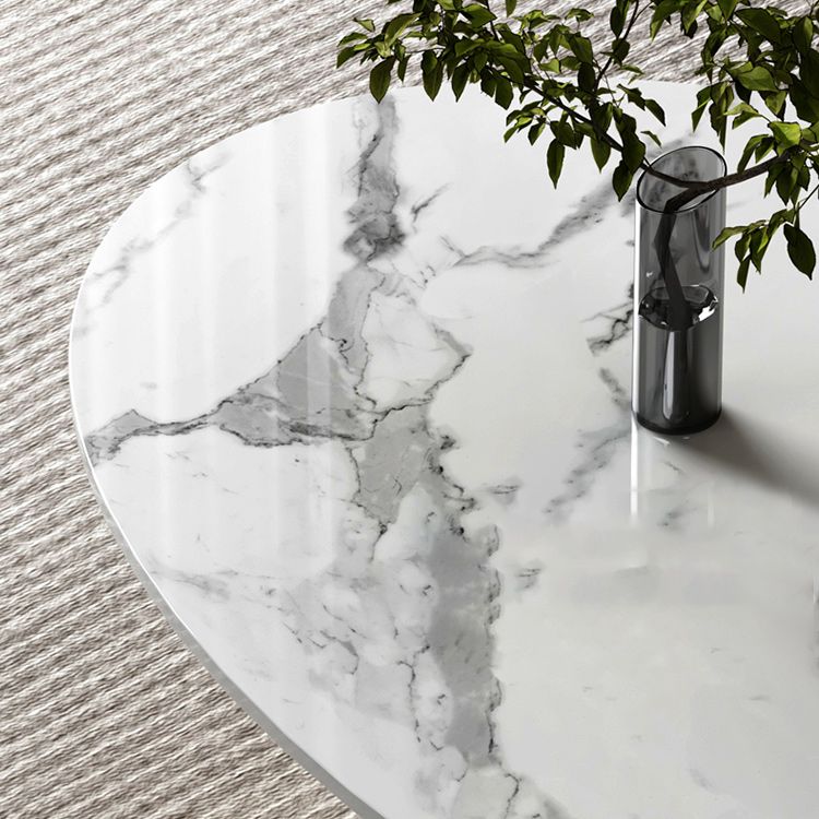 Mesa de cóctel de café Glam Abstracts Mesa de cóctel ovalado para el hogar