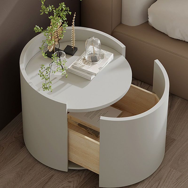 Contemporary Solid Wood Night Table 1 Drawer Bed Nightstand for Bedroom Clearhalo 'Bedroom Furniture' 'furn' 'furn_night_stand' 'Furniture' 'night_stand' 'Nightstands' 1200x1200_f5508abf-e9f7-4536-8665-83b72f7369a4