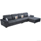 Ultra-Modern Sewn Pillow Back Pillow Top Arm Sofa with Storage and Slipcovered Clearhalo 'furn' 'furn_sectionals' 'Furniture' 'furniture_sectionals' 'kitchen' 'kitchen_sectionals' 'Living Room Furniture' 'Sectionals' 1200x1200_f551517a-a5e2-4dae-9ecf-4c3c3548707c