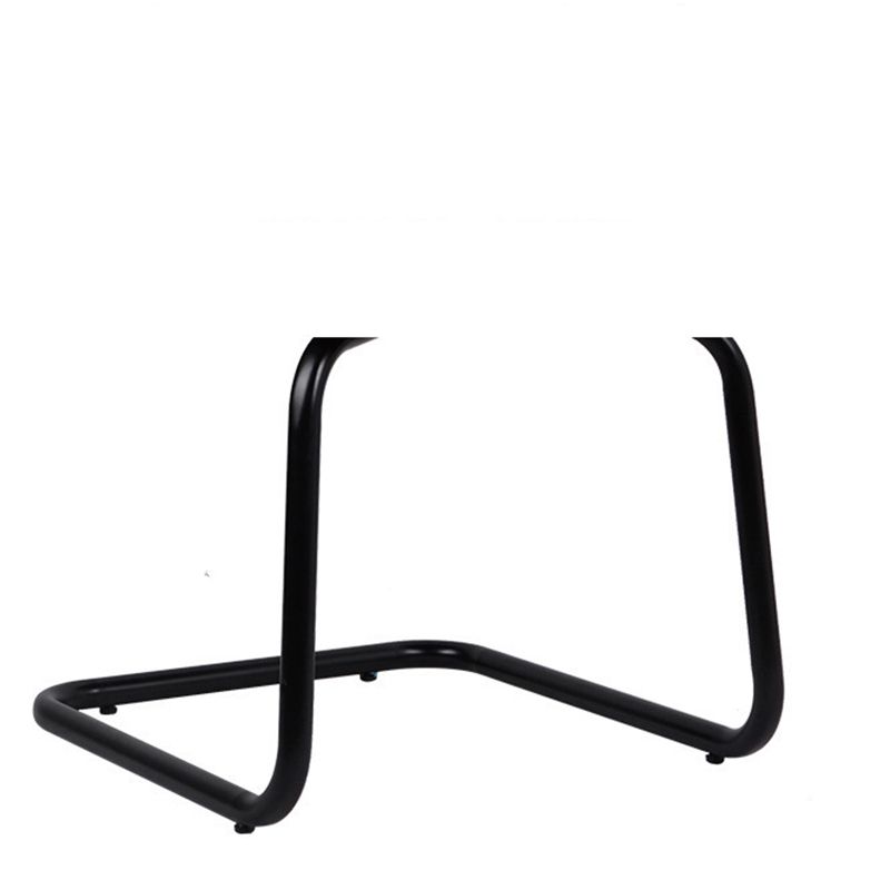 コンテンポラリーファブリックスイベルチェアハイバックアームオフィスチェアブラック