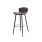 Modern Upholstered Stools with Metal Legs Matte Finish Indoor Counter & Bar Stools Clearhalo 'Bar Furniture' 'Bar Stools' 'bar_stools' 'furn' 'furn_bar_stools' 'Furniture' 'Kitchen & Dining Furniture' 1200x1200_f553f620-0fdb-4430-944e-5738663cf2f8