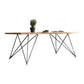 Rectangle Shape Glam Dining Table Solid Wood Fixed Table for Restaurant Clearhalo ' dining_table' 'Dining Tables & Seating' 'Dining Tables' 'furn' 'furn_dining_table' 'Furniture' 'furniture_dining_table' 'Kitchen & Dining Furniture' 'kitchen&dining_furn' 'kitchen' 'kitchen_dining_table' 1200x1200_f55523e7-ace8-4136-a8f6-baec6989526a