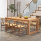 Modern 1/3/5 Pieces Dining Set Rectangle Pine Wood Dining Table for Dining Room Clearhalo 'Dining Room Sets' 'Dining Tables & Seating' 'dining_room_set' 'furn' 'furn_dining_room_set' 'Furniture' 'Kitchen & Dining Furniture' 1200x1200_f55e0495-79a7-40bb-85cb-8e277871aa84