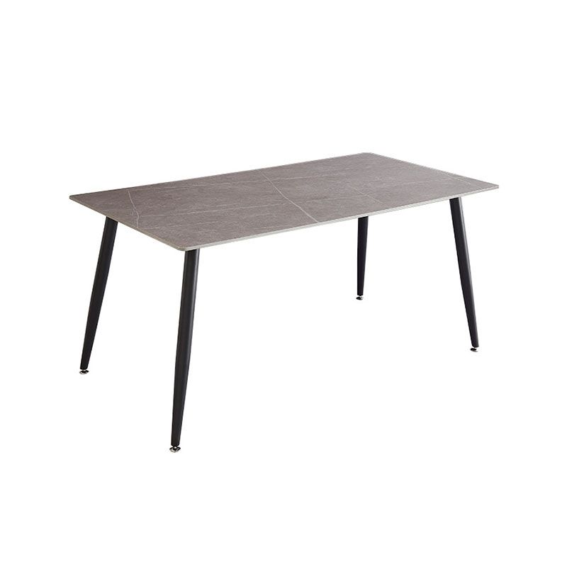 Modern 1/2/4/5/7 Pieces Dining Set Rectangle Stone Dining Table for Kitchen Clearhalo 'Dining Room Sets' 'Dining Tables & Seating' 'dining_room_set' 'furn' 'furn_dining_room_set' 'Furniture' 'Kitchen & Dining Furniture' 1200x1200_f560f477-d914-407b-9798-12db13becbc6