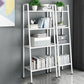 Contemporary Open Bookcase Metal Ladder Bookshelf for Kitchen Clearhalo 'Bookcases' 'furn' 'furn_bookcases' 'Furniture' 'Office Furniture' 1200x1200_f566c920-5d61-4f7b-965d-b571ea600490