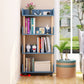 Contemporary Standard Shelf Bookcase Engineered Wood Vertical Bookcase