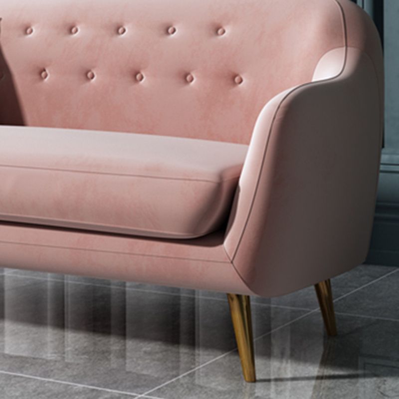 アパートのために房状のバックを備えたモダンフレアアームソファ32.28 "h