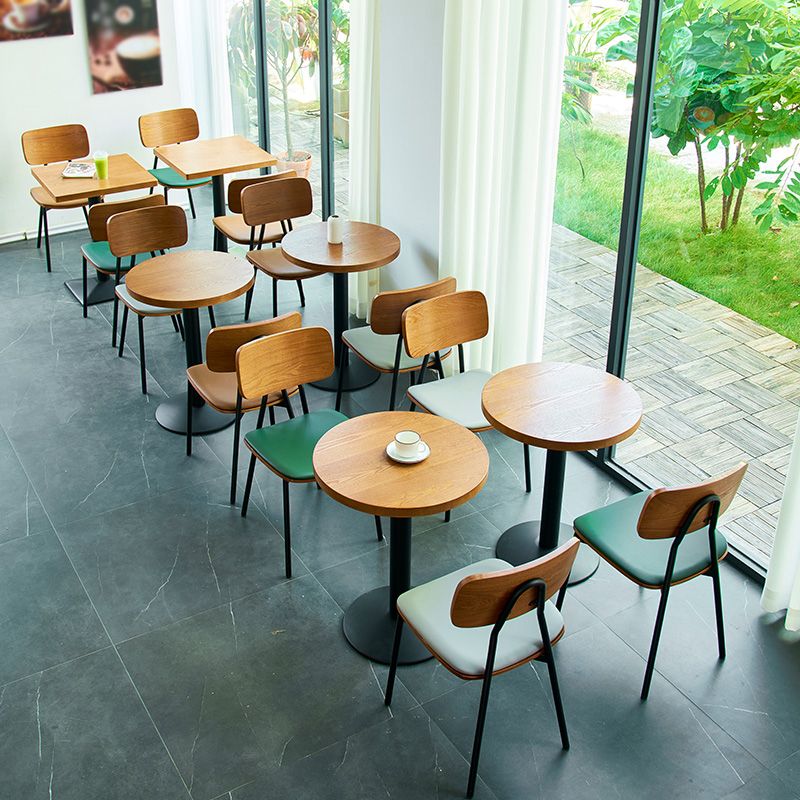 Industrial Style Dining Site Table MDF Dining Room Collection for Home Clearhalo ' dining_table' 'Dining Tables & Seating' 'Dining Tables' 'furn' 'furn_dining_table' 'Furniture' 'furniture_dining_table' 'Kitchen & Dining Furniture' 'kitchen&dining_furn' 'kitchen' 'kitchen_dining_table' 1200x1200_f5732c14-7758-4bf4-91bc-6c9c97ac769b