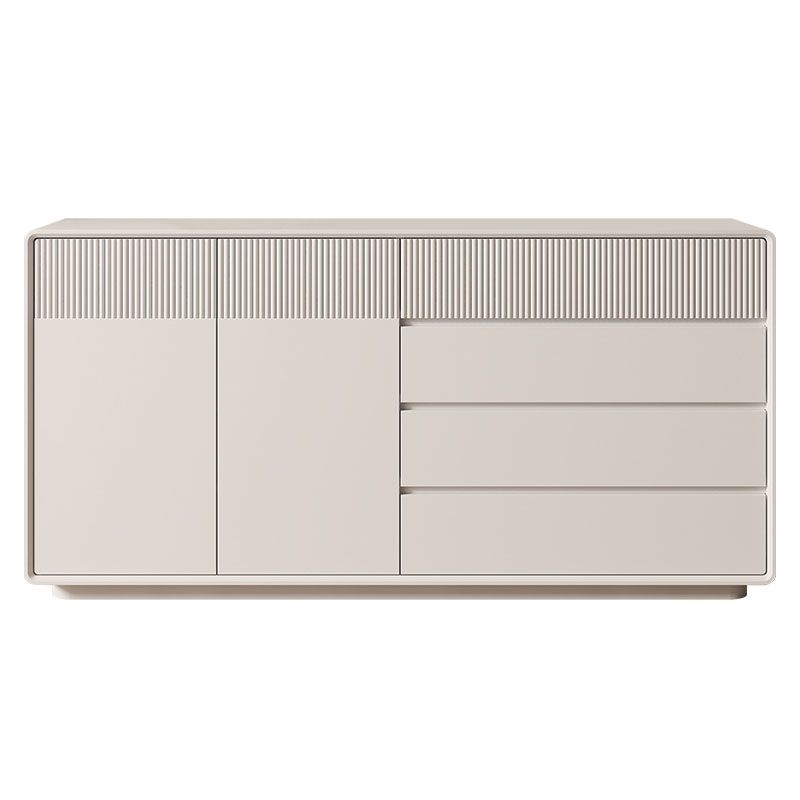 Tocador combinado horizontal contemporáneo tocador de almacenamiento de madera para dormitorio