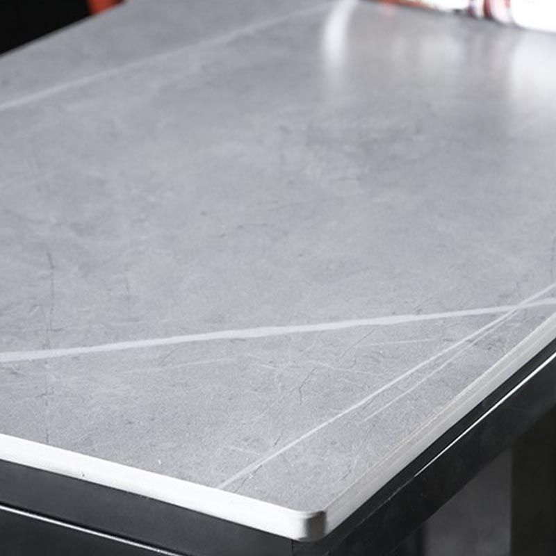 Industrial Bar Table 42-inch Height Stone Top Bistro Table with Storage Shelf Clearhalo 'Bar Furniture' 'Bar Tables' 'bar_tables' 'furn' 'furn_bar_tables' 'Furniture' 'furniture_bar_tables' 'Kitchen & Dining Furniture' 1200x1200_f578a56b-a158-48b5-ba34-c15a17fbaf14