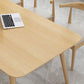 Solid Wood Contemporary Rectangular Dining Table Natural Wood Top Table with 4 Legs Clearhalo ' dining_table' 'Dining Tables & Seating' 'Dining Tables' 'furn' 'furn_dining_table' 'Furniture' 'furniture_dining_table' 'Kitchen & Dining Furniture' 'kitchen&dining_furn' 'kitchen' 'kitchen_dining_table' 1200x1200_f579c5f2-f55e-453b-8450-98876b5642dc