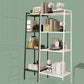 Contemporary Open Ladder Bookshelf Metal Vertical Bookshelf for Bedroom Clearhalo 'Bookcases' 'furn' 'furn_bookcases' 'Furniture' 'furniture_bookcases' 'kitchen' 'kitchen_bookcases' 'Living Room Furniture' 'Office Furniture' 1200x1200_f579cfc1-ce11-46f5-b0e4-bb3cb39f9e8e
