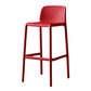 Scandinavian Plastic Barstool Plastic Counter Stool Rectangle Seat in Matte Finish Clearhalo 'Bar Furniture' 'Bar Stools' 'bar_stools' 'furn' 'furn_bar_stools' 'Furniture' 'Kitchen & Dining Furniture' 1200x1200_f57c9c06-6087-4228-967c-6d8182ebd59f