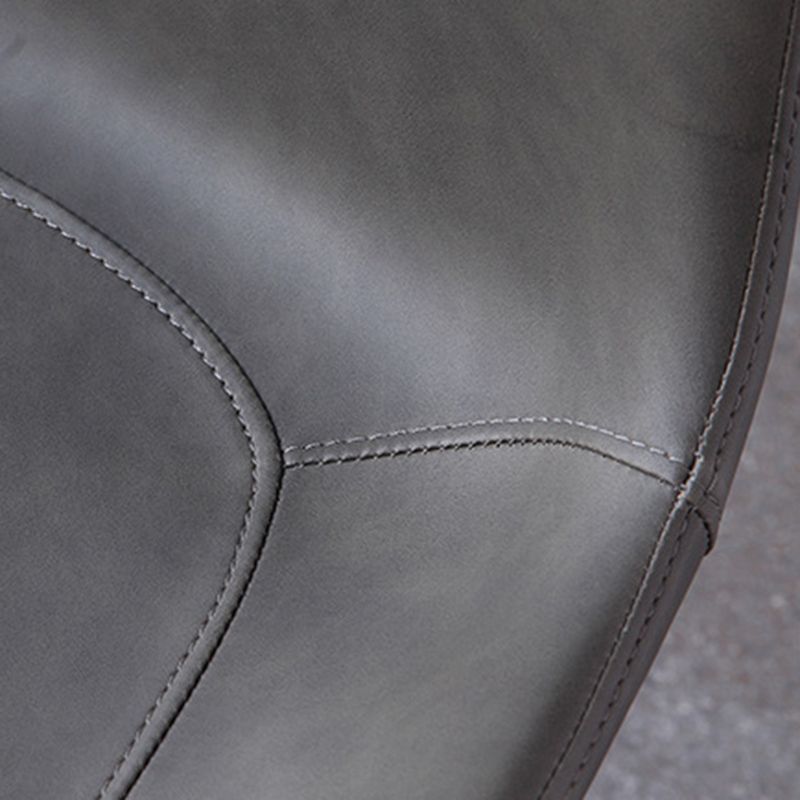 Modern Style Microfiber Leather Chair 20'' Wide Parsons Chair for Home Clearhalo ' kitchen&dining_furn' 'Dining Chairs' 'Dining Tables & Seating' 'dining_chair' 'furn' 'furn_dining_chair' 'Furniture' 'furniture_dining_chair' 'Kitchen & Dining Furniture' 'kitchen' 1200x1200_f57d3597-5f3c-49ba-b5a1-53629e8144f1