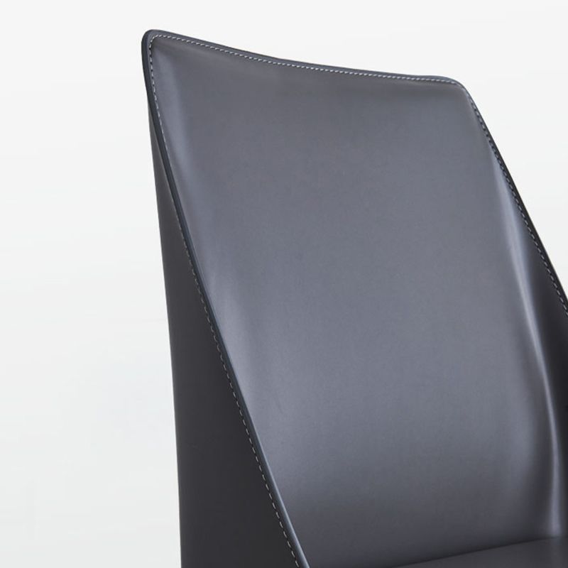 Faux lederen eetkamerstoel eigentijdse eetkamerstoel