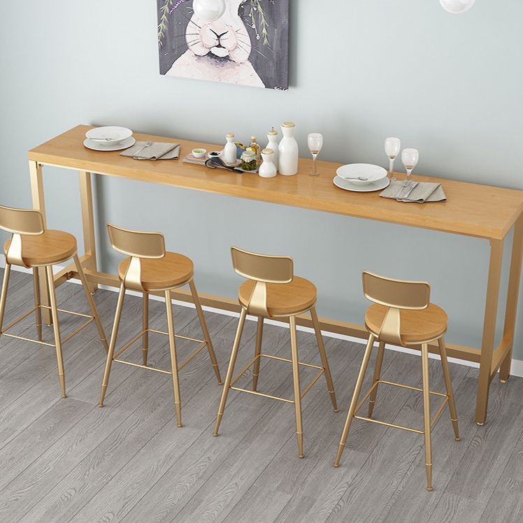 1/5 Pieces Bar Stool and Table Set Solid Wood Pub Dining Set Clearhalo 'Bar Furniture' 'furn' 'furn_home_bar_bar_sets' 'Furniture' 'Home Bars & Bar Sets' 'home_bar_bar_sets' 'Kitchen & Dining Furniture' 1200x1200_f57ed853-18ad-4c86-a3bb-7fdf83ff78d9