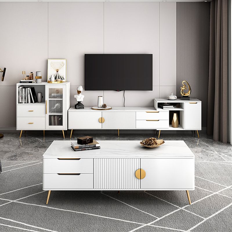 2-ladel gemanipuleerde houten bijbord glamour gestreepte glazen deuren cruerenza met stenen aanrecht