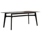 Modern Rectangle Dinette Set 1/4/5/7 Pieces Black Stone Top Indoor Dining Set Clearhalo 'Dining Room Sets' 'Dining Tables & Seating' 'dining_room_set' 'furn' 'furn_dining_room_set' 'Furniture' 'Kitchen & Dining Furniture' 1200x1200_f5820aed-e7e8-4641-bfdf-48657fec20cc