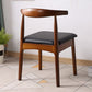 Modern Wood Dining Room Chair Armless Faux Leather Side Chair for Home Use Clearhalo ' kitchen&dining_furn' 'Dining Chairs' 'Dining Tables & Seating' 'dining_chair' 'furn' 'furn_dining_chair' 'Furniture' 'furniture_dining_chair' 'Kitchen & Dining Furniture' 'kitchen' 1200x1200_f588284b-8cdc-4b6c-9a71-d262e7dcd90b