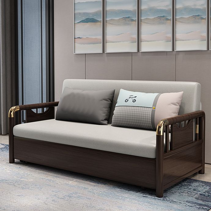 Métal contemporain Futon Sleeper Sofa Back Futon and Mattret