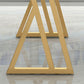 Contemporary Rectangle Bar Dining Table Indoor Bar Height Cocktail Table 42-Inch Top Clearhalo 'Bar Furniture' 'Bar Tables' 'bar_tables' 'furn' 'furn_bar_tables' 'Furniture' 'furniture_bar_tables' 'Kitchen & Dining Furniture' 'kitchen&dining_furn' 'kitchen' 1200x1200_f58ea999-a0b6-41c3-a39f-5d4c9782bb59