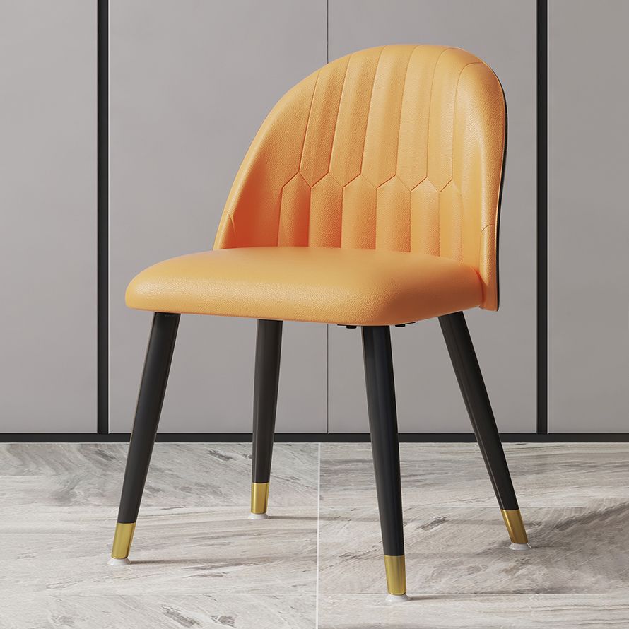 1/4/7 Pcs Metal Modern Dining Room Set with Round Table and Steel Legs Dining Set Clearhalo 'Dining Room Sets' 'Dining Tables & Seating' 'dining_room_set' 'furn' 'furn_dining_room_set' 'Furniture' 'furniture_dining_room_set' 'Kitchen & Dining Furniture' 'kitchen&dining_furn' 'kitchen' 1200x1200_f5917118-a0df-499c-953a-feb5a55a598f