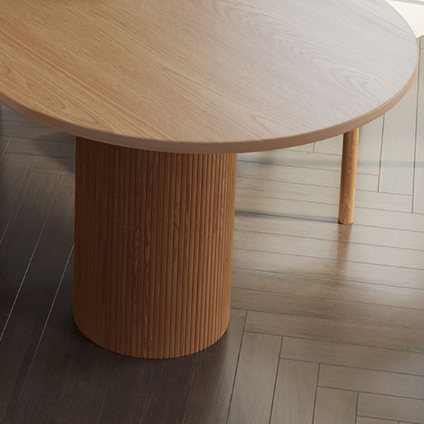 Solid Wood Contemporary Freeform Table Pine Wood Top Table with 3 Legs Clearhalo ' dining_table' 'Dining Tables & Seating' 'Dining Tables' 'furn' 'furn_dining_table' 'Furniture' 'furniture_dining_table' 'Kitchen & Dining Furniture' 'kitchen&dining_furn' 'kitchen' 'kitchen_dining_table' 1200x1200_f596c121-36db-4cf0-a233-f90d9d714faf