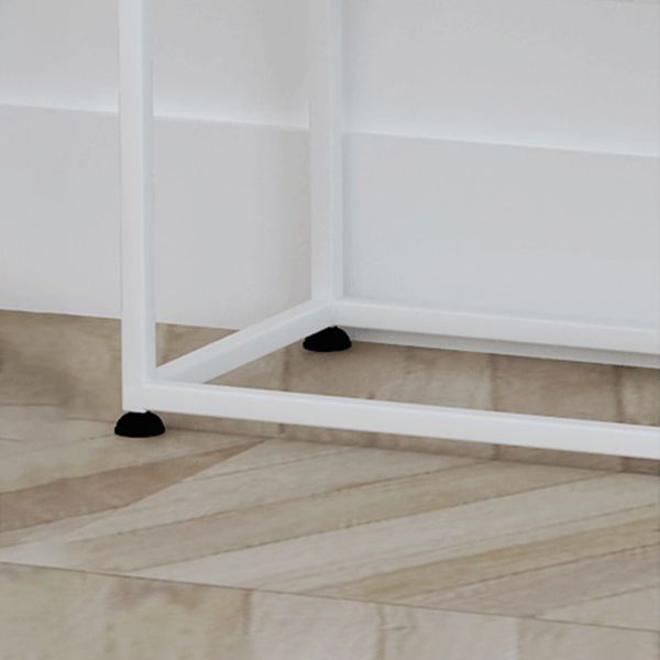 31.5 "Tall Modern Console Tabel 2-plank Iron Accent Table voor Hall