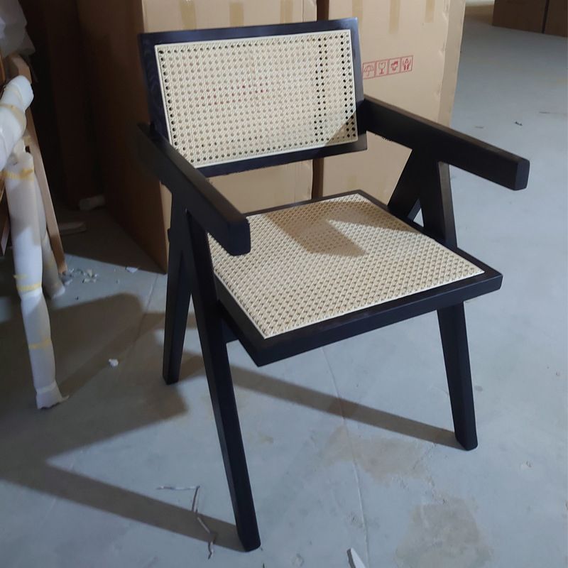 Modern Style Ash Wood Kitchen Dining Chairs Open Back Dining Side Chair Clearhalo ' kitchen&dining_furn' 'Dining Chairs' 'Dining Tables & Seating' 'dining_chair' 'furn' 'furn_dining_chair' 'Furniture' 'furniture_dining_chair' 'Kitchen & Dining Furniture' 'kitchen' 1200x1200_f59be4c8-6ba1-4113-ad77-ccffb84eee74