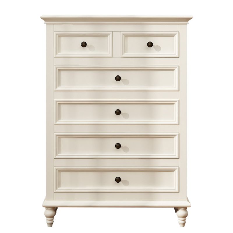 American traditionnel lingerie poitrine Birch rangement commode coffre pour chambre à coucher