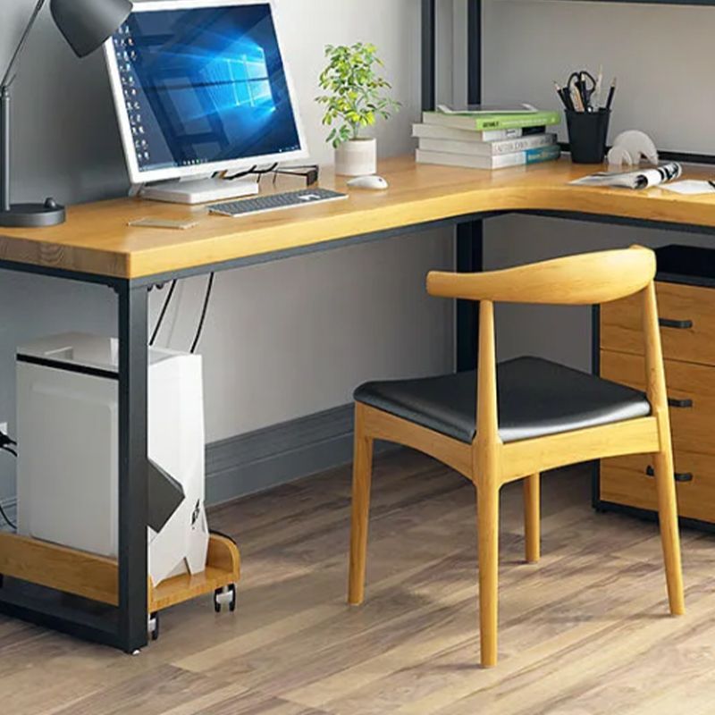 Modern Solid Wood Writing Desk Sled Base 29.53" Tall Office Desk (Drawers not Included) Clearhalo 'furn' 'furn_office_desk' 'Furniture' 'Office Desks' 'Office Furniture' 'office_desk' 1200x1200_f59df581-d3a1-4d4c-a7f2-16cf5223dae6